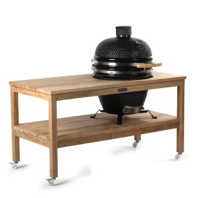 18" Kamado Grill with Grade A Teak Table