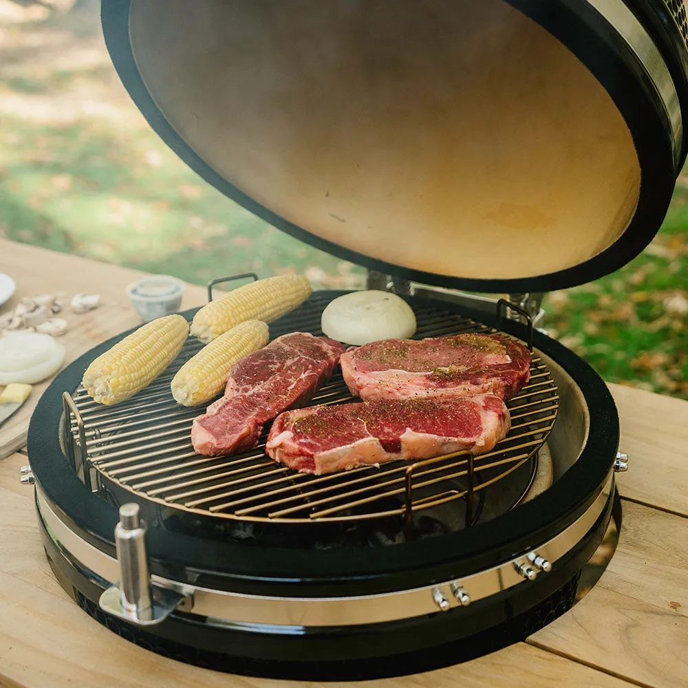 18" Kamado Grill with Grade A Teak Table