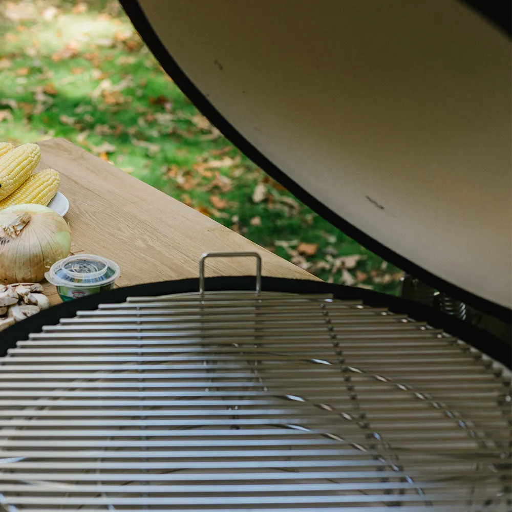 18" Kamado Grill with Grade A Teak Table