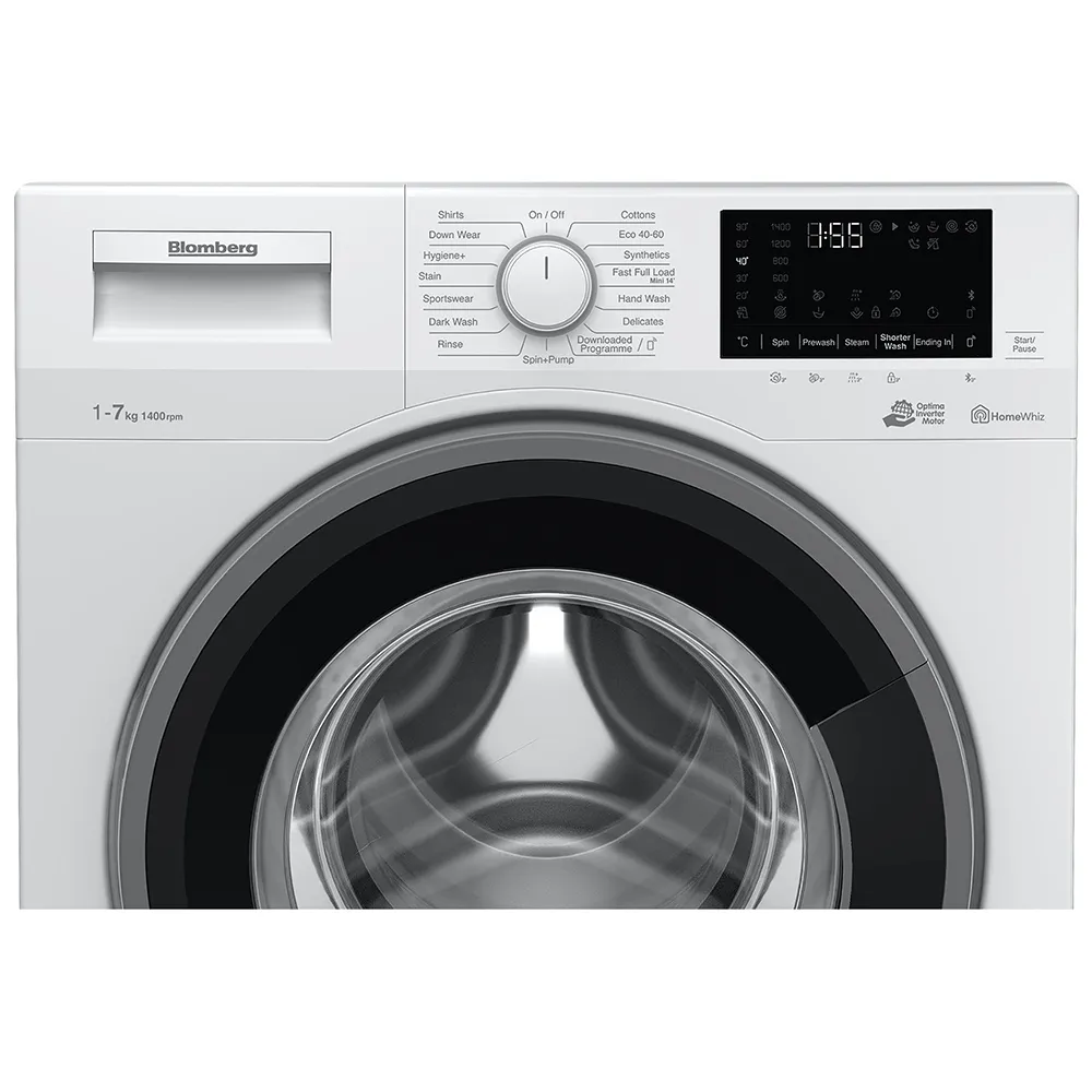 Blomberg LWF174310W 7kg 1400 Spin Washing Machine with Bluetooth Connection  White