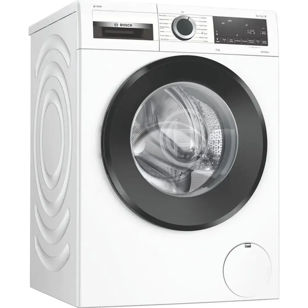 Bosch WGG244A9GB 9kg Freestanding Washing Machine, 1400 Spin Speed, 59.8cm Wide - White