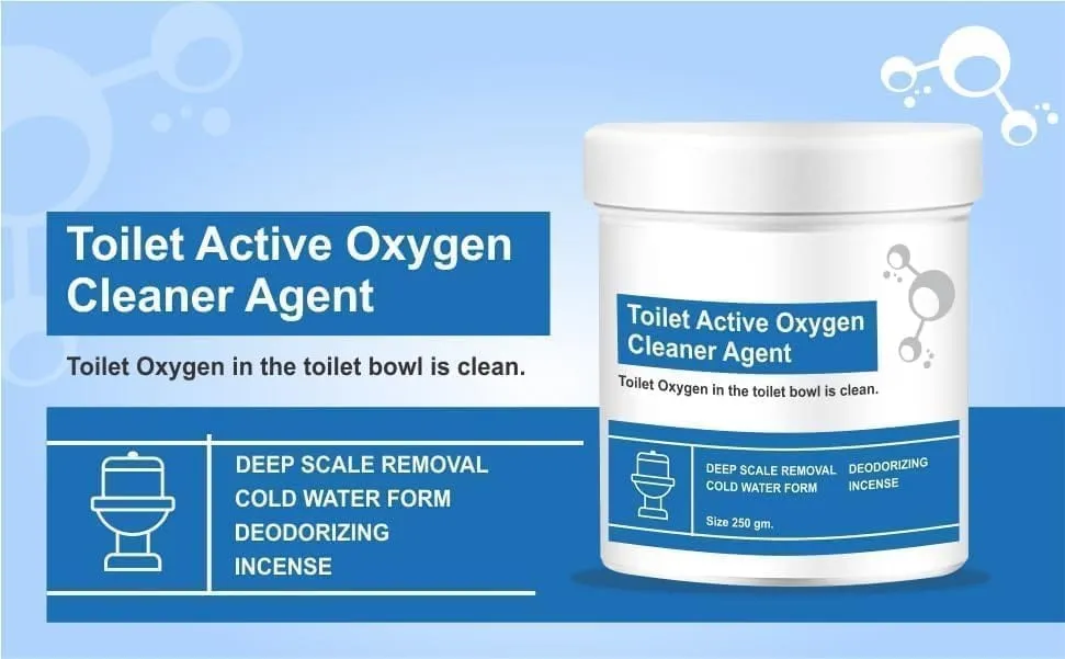 Clenzox™️ Toilet Active Oxygen Cleaner Agent (Pack of 2)