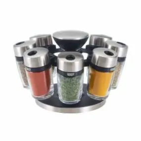 Cole & Mason Premium 8 Jar Filled Herb & Spice Carousel