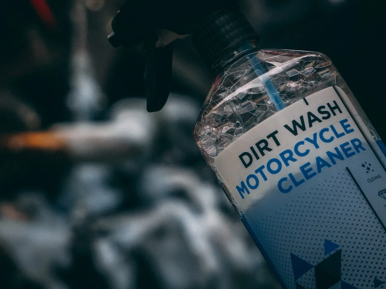 Motoclean Motorcycle Dirt Wash Gel Cleaner 1L