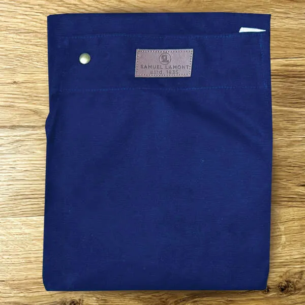 Navy Cotton Canvas Apron