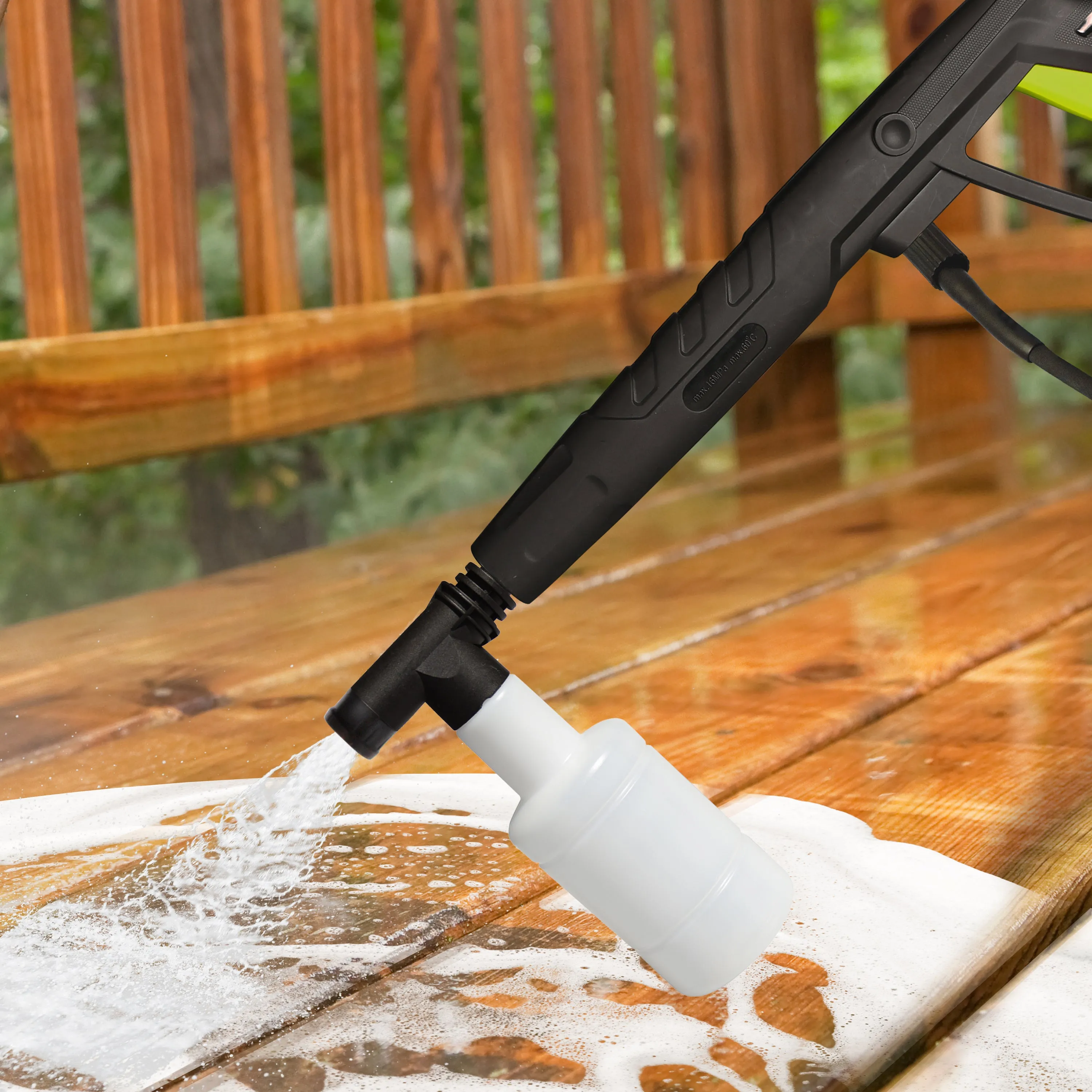 Sun Joe SPX-ASST3Q 3-Pack Pressure Washer Concentrate Trio | House and Deck Wash | Auto Foam | All Purpose Cleaner