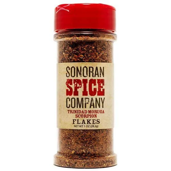 Trinidad Scorpion Peppers, Powder and Flakes Spice Gift Set